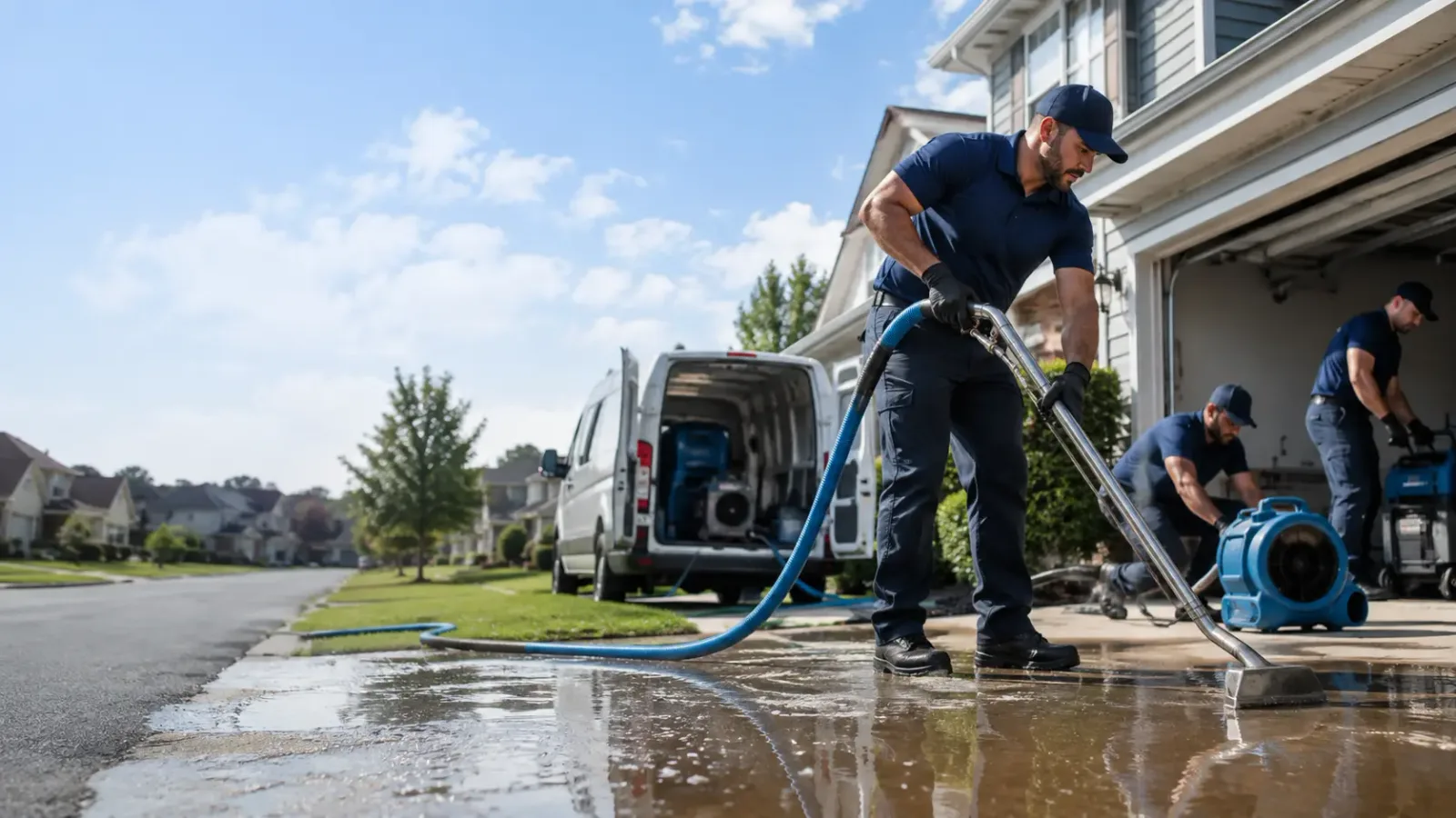 Flood Damage Restoration in Van Buren, OH